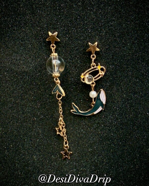 Whale Chain Earrings - Image 2