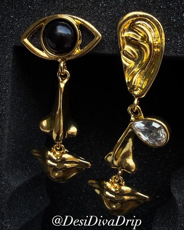 Bold Statement Earrings - Image 2
