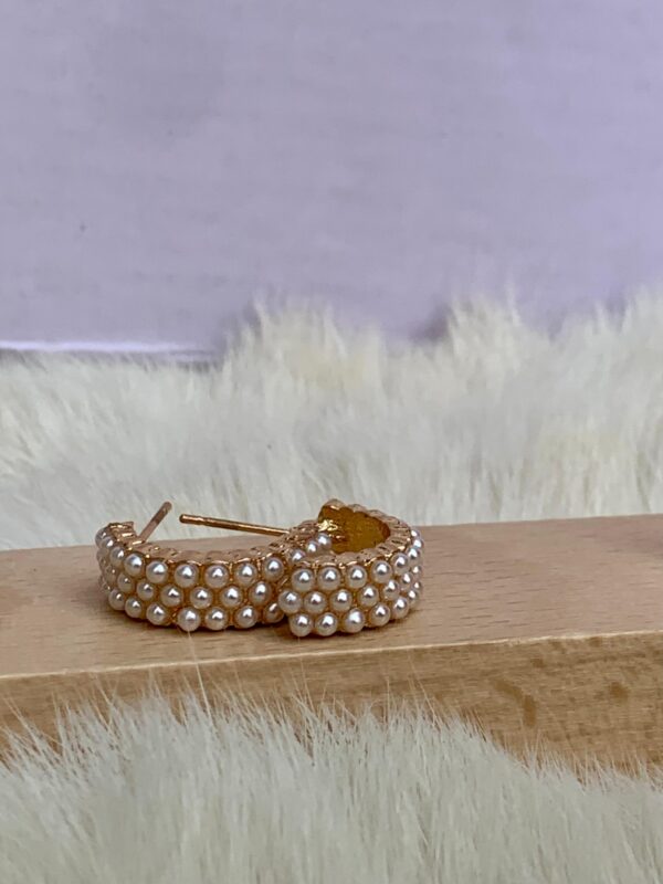 Pearl Hoops