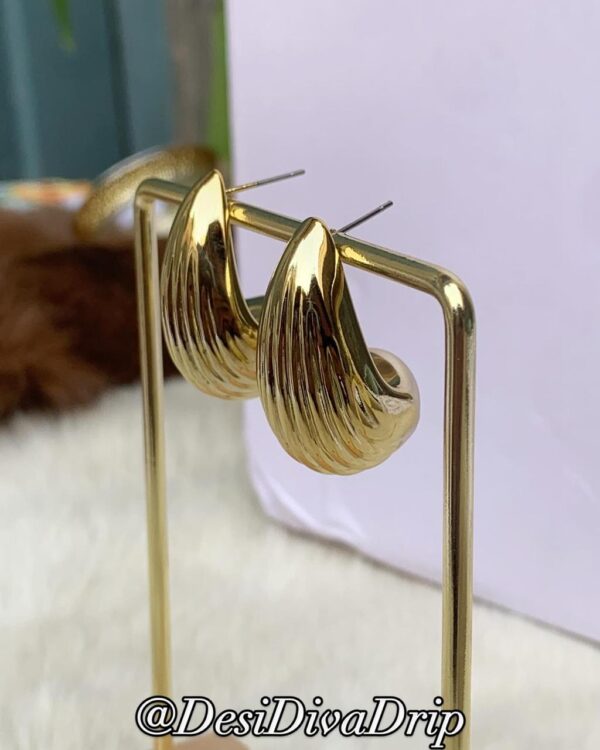 TearDrop Hoops - Image 3