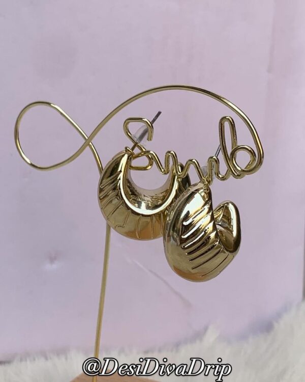 TearDrop Hoops - Image 4