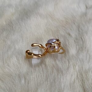 Moon in gold